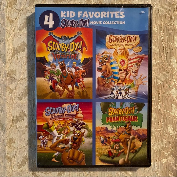 Scooby Doo 4 Kid Favorites 4-Movie Collection DVD - Picture 1 of 2